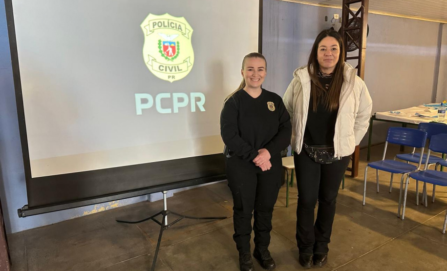 PCPR ministra palestra sobre combate às drogas para 560 estudantes de escola estadual