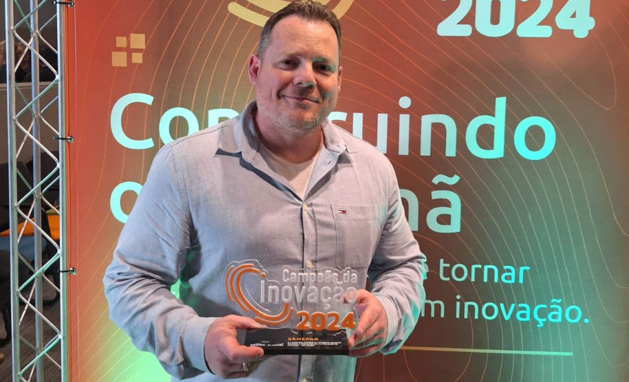 Sanepar é premiada como empresa Campeã da Inovação da Região Sul