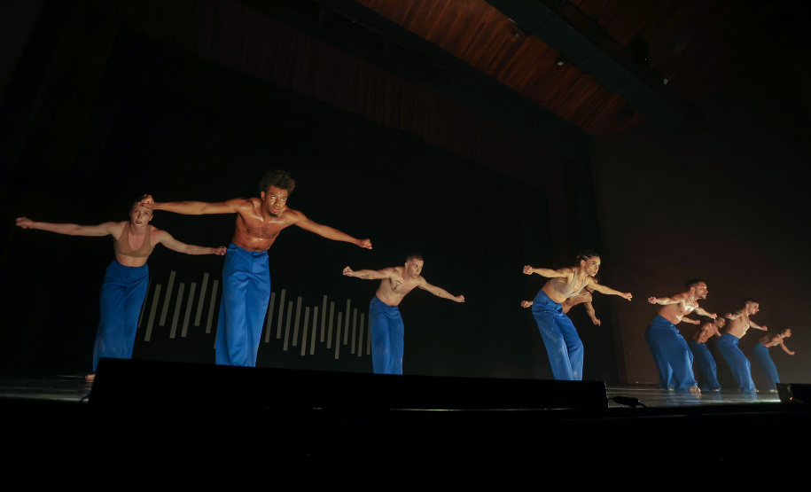 Coreografia Castelo do ballet Teatro Guaira