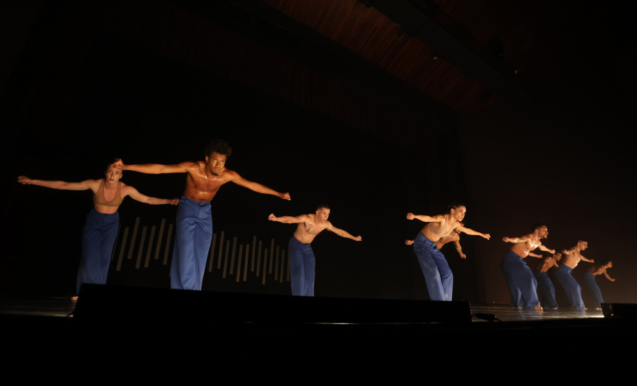 Coreografia Castelo do ballet Teatro Guaira