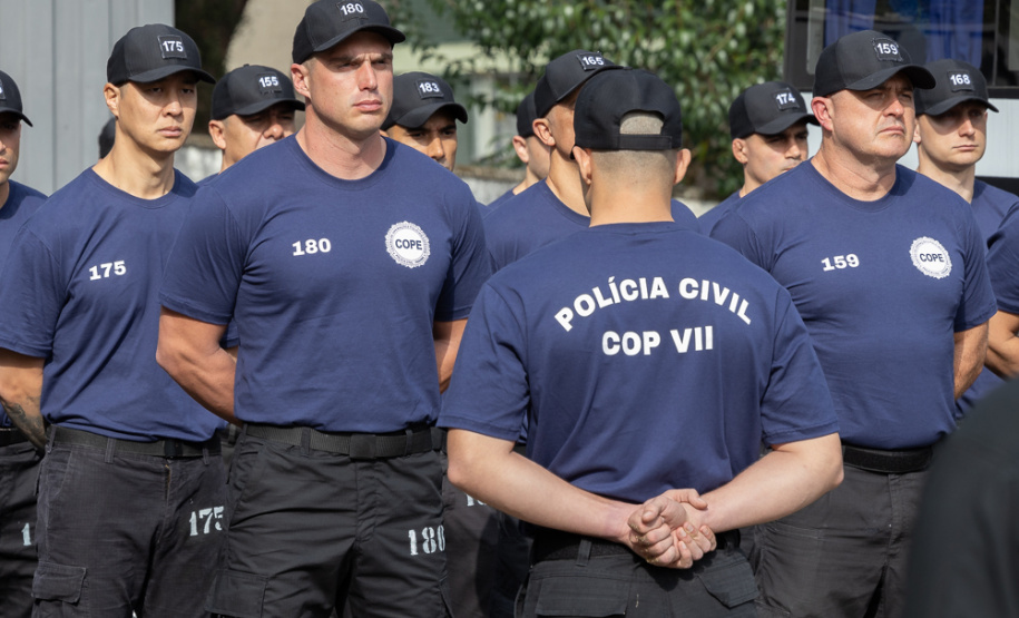 PCPR INICIA 7º CURSO OP POLICIAIS