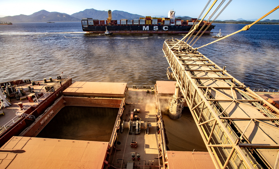 Exportação de soja pelos portos paranaenses cresce 4 vezes mais que a média nacional