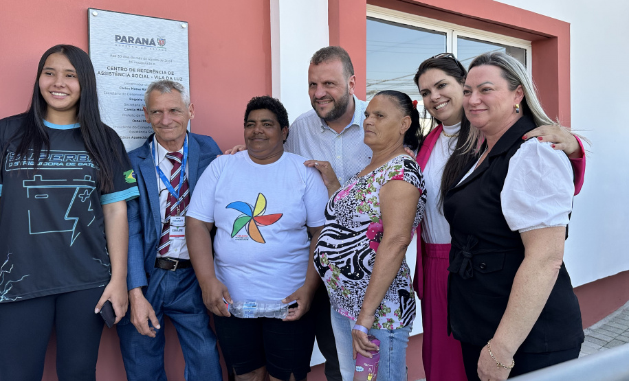 Com apoio do Governo do Estado, Prudentópolis inaugura sede própria do CRAS Vila da Luz