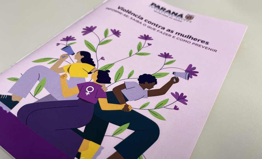 Paraná lança cartilha para orientar sobre violências contra as mulheres
