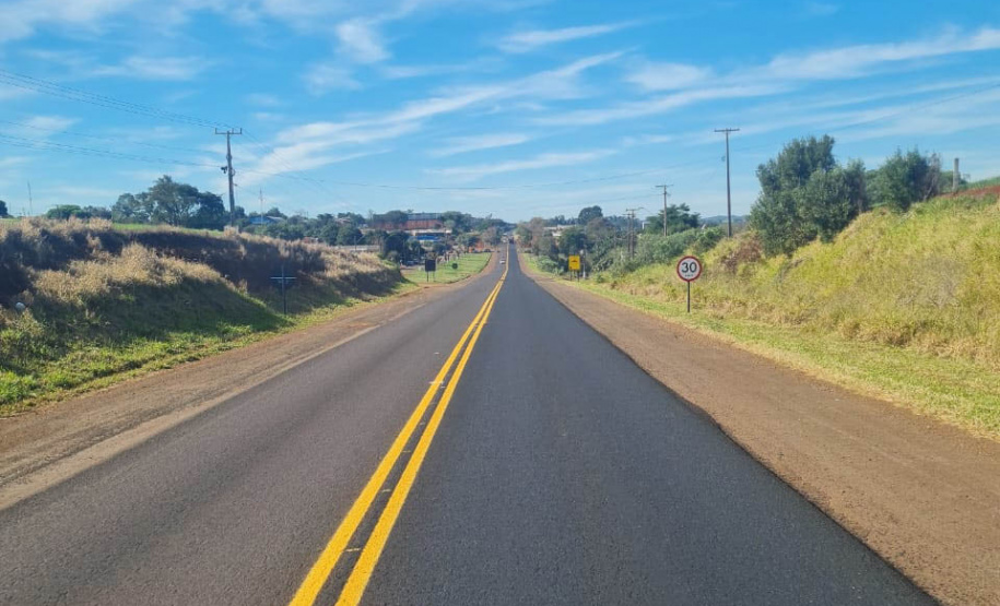 PC-158 conservação Laranjeiras do Sul a Rio Bonito do Iguaçu