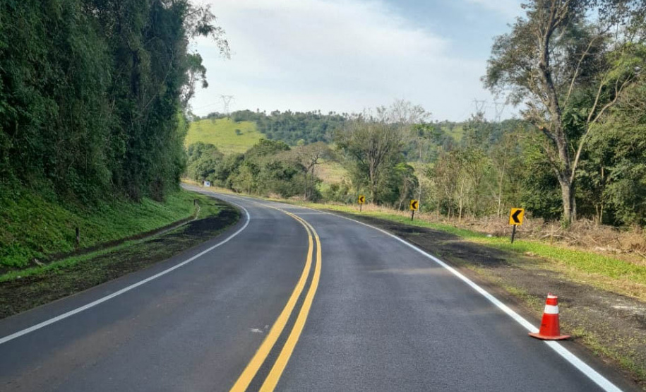 PC-158 conservação Laranjeiras do Sul a Rio Bonito do Iguaçu
