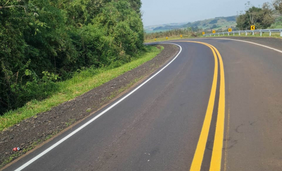 PC-158 conservação Laranjeiras do Sul a Rio Bonito do Iguaçu