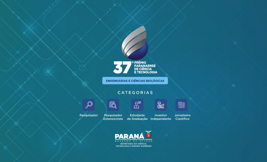 Governo divulga inscrições homologadas em premiação que valoriza a  ciência paranaense