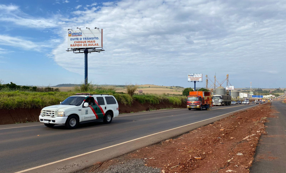 Mil flagrantes de imprudência: DER/PR reforça fiscalização na PR-317 e faz apelo aos motoristas