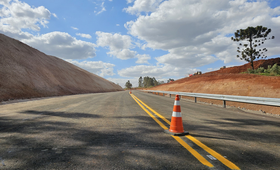 PR-445 terá desvio de tráfego para nova pista a partir desta quinta de manhã