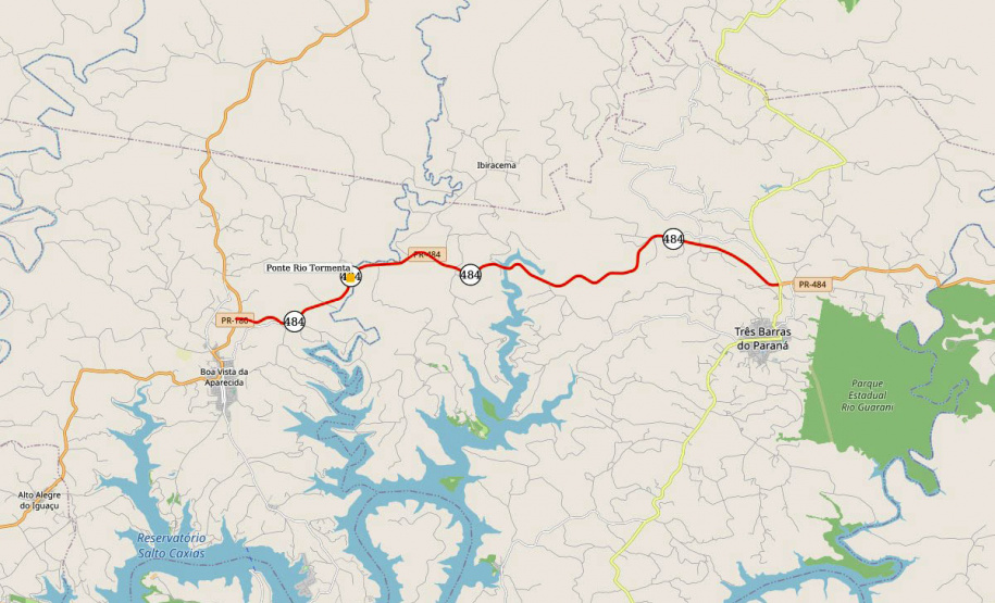 Ponte entre Boa Vista da Aparecida e Três Barras do Paraná recebe melhorias