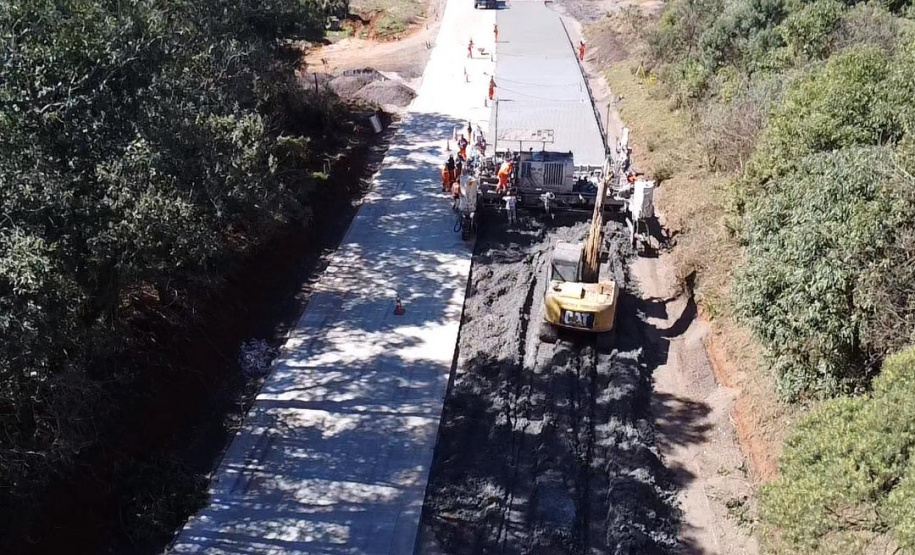 PRC-280 whitetopping Palmas a Clevelândia