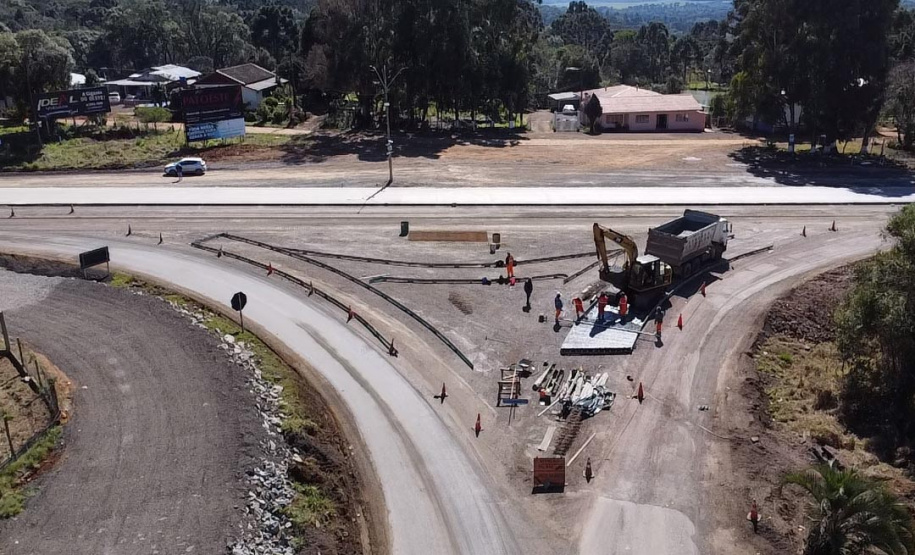 PRC-280 whitetopping Palmas a Clevelândia