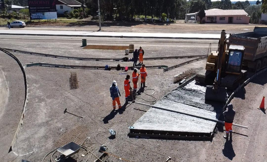 PRC-280 whitetopping Palmas a Clevelândia