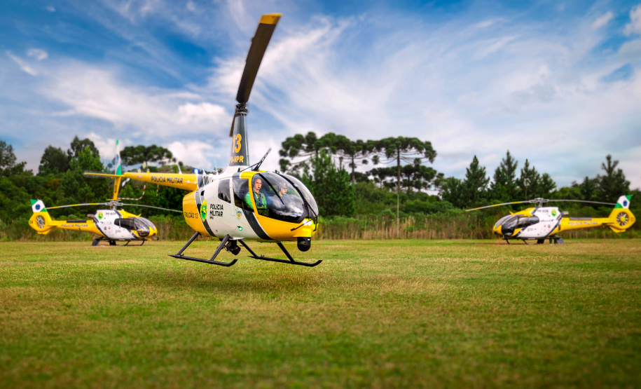 Projeto Falcão da PMPR completa um ano de atuação com mais de 950 missões policiais