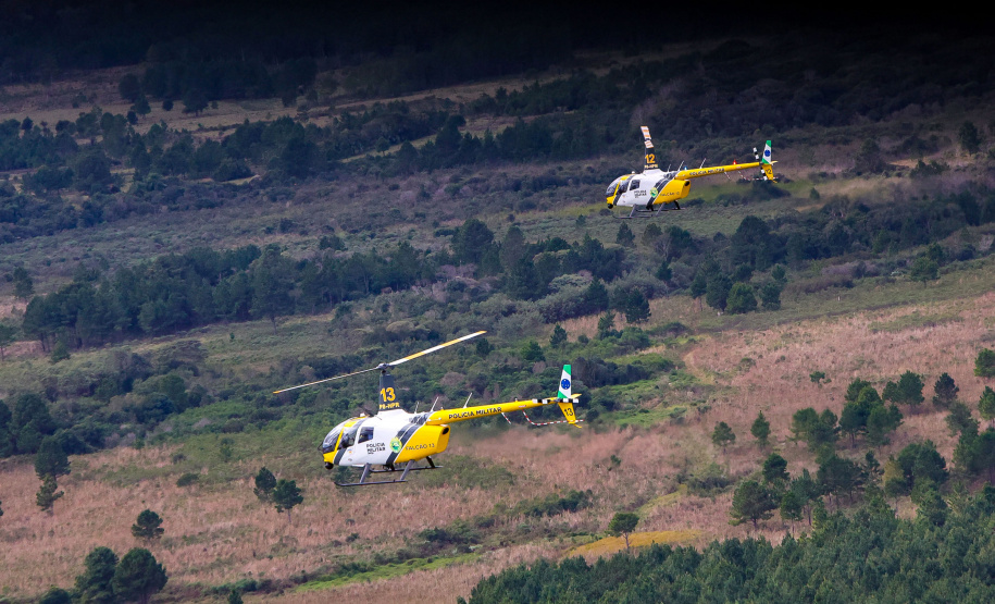 Projeto Falcão da PMPR completa um ano de atuação com mais de 950 missões policiais