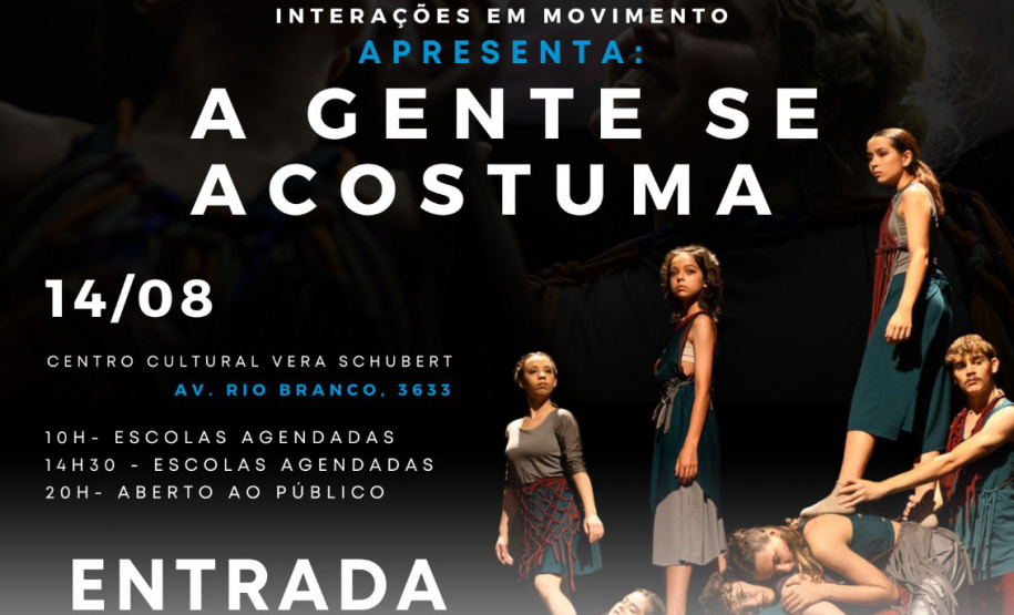 Apresentações gratuitas de grupo de dança do Colégio Estadual do Paraná chegam a Umuarama
