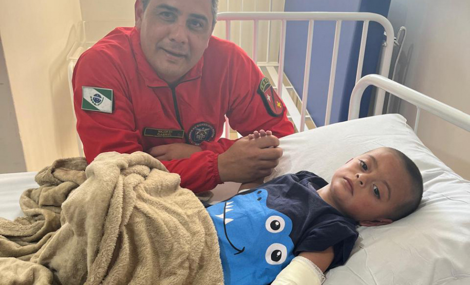 Forças de segurança encontram menino de 2 anos que estava desaparecido em Cambira