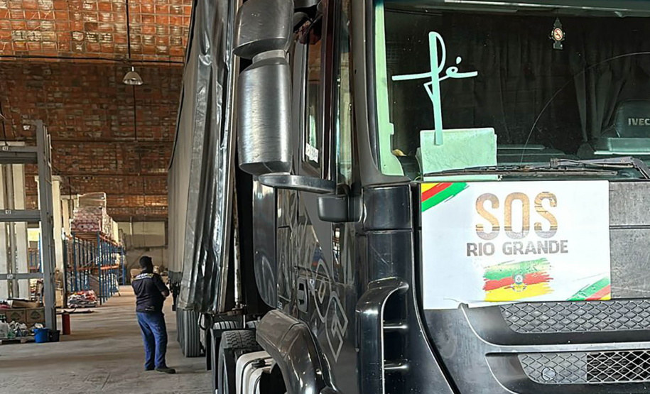 Materiais adquiridos por meio de doação do TCE para atender às vítimas do RS começam a ser entregues