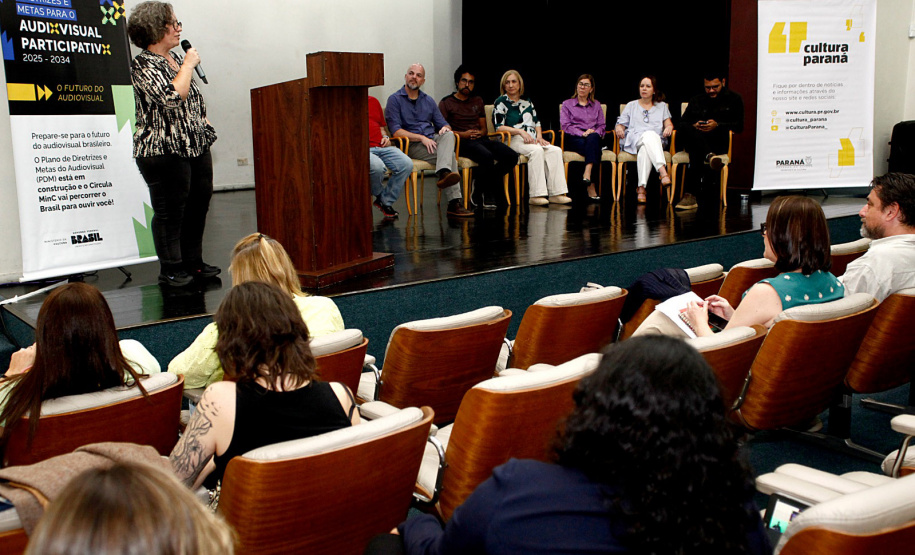 Paraná sedia evento do Ministério da Cultura que discute diretrizes e metas do setor audiovisual para os próximos 10 anos
