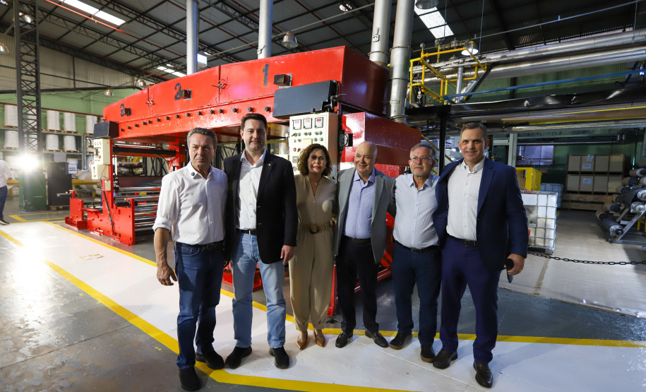 O governador Carlos Massa Ratinho Junior participa nesta sexta-feira (27) de evento de comemoração de 40 anos da Beontag, em Campo Mourão.