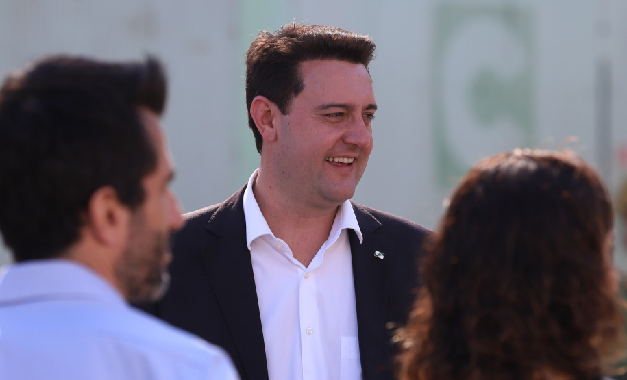 O governador Carlos Massa Ratinho Junior participa nesta sexta-feira (27) de evento de comemoração de 40 anos da Beontag, em Campo Mourão.