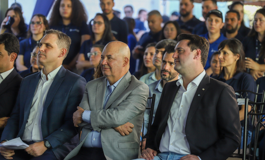 O governador Carlos Massa Ratinho Junior participa nesta sexta-feira (27) de evento de comemoração de 40 anos da Beontag, em Campo Mourão.