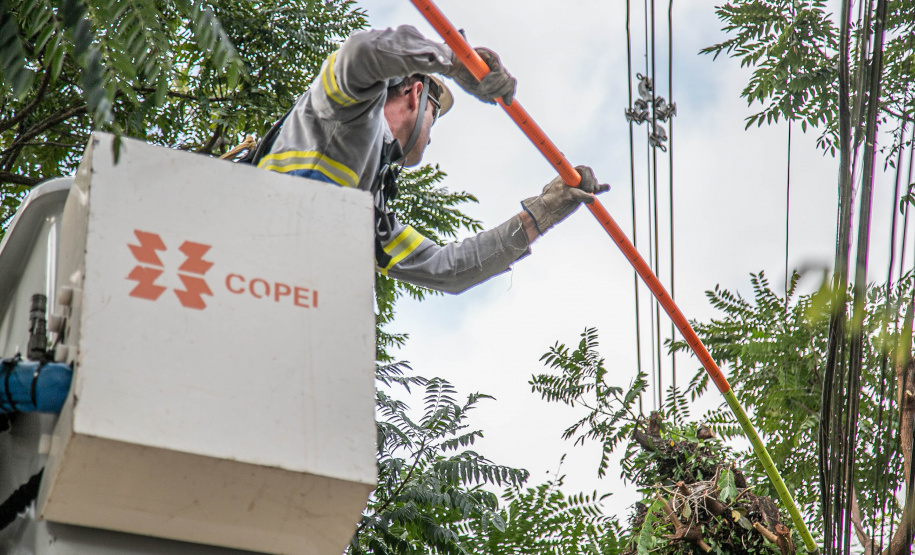 COPEL OBRAS, MANUTENÇÃO REDE