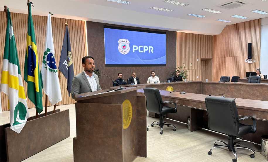 PCPR homenageia servidores com medalhas de serviço policial no Sudoeste