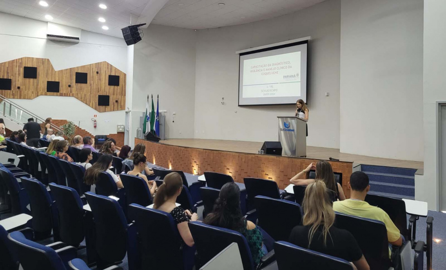 Secretaria da Saúde promove treinamento sobre coqueluche