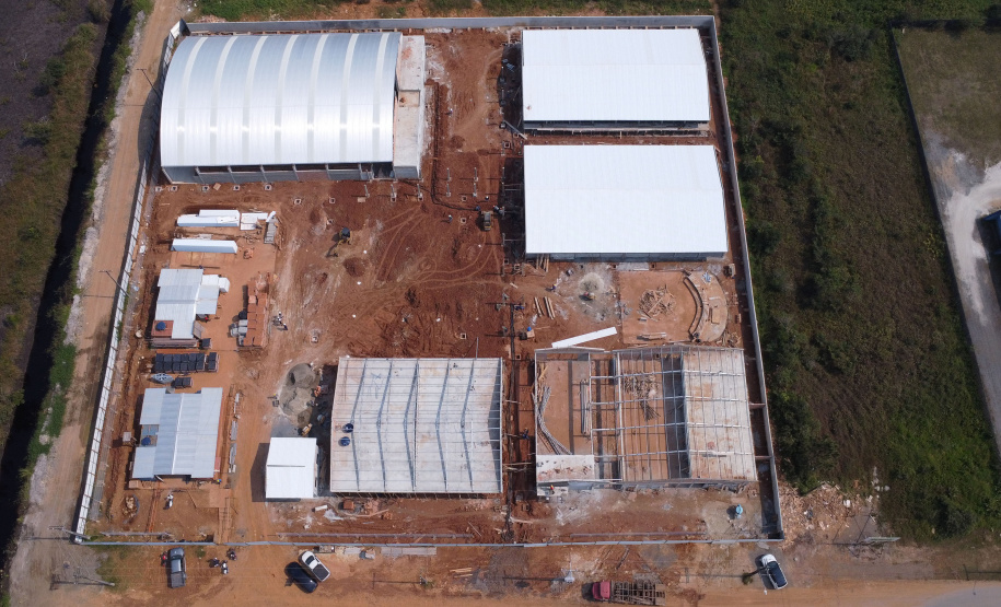 Unidade Nova Escolar Deputado Aníbal Khury está com 65% das obras executadas