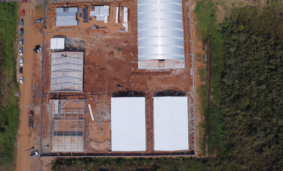 Unidade Nova Escolar Deputado Aníbal Khury está com 65% das obras executadas