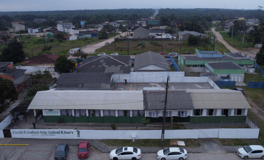 Unidade Nova Escolar Deputado Aníbal Khury está com 65% das obras executadas