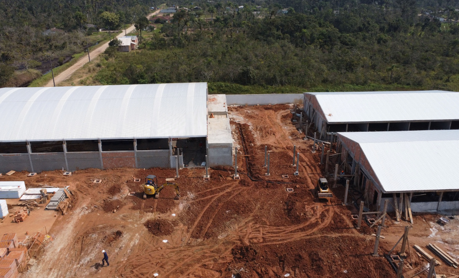 Unidade Nova Escolar Deputado Aníbal Khury está com 65% das obras executadas