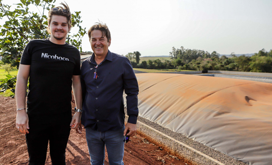 Suinocultor do Oeste do Paraná instala biodigestor e realiza o sonho de produzir com sustentabilidade