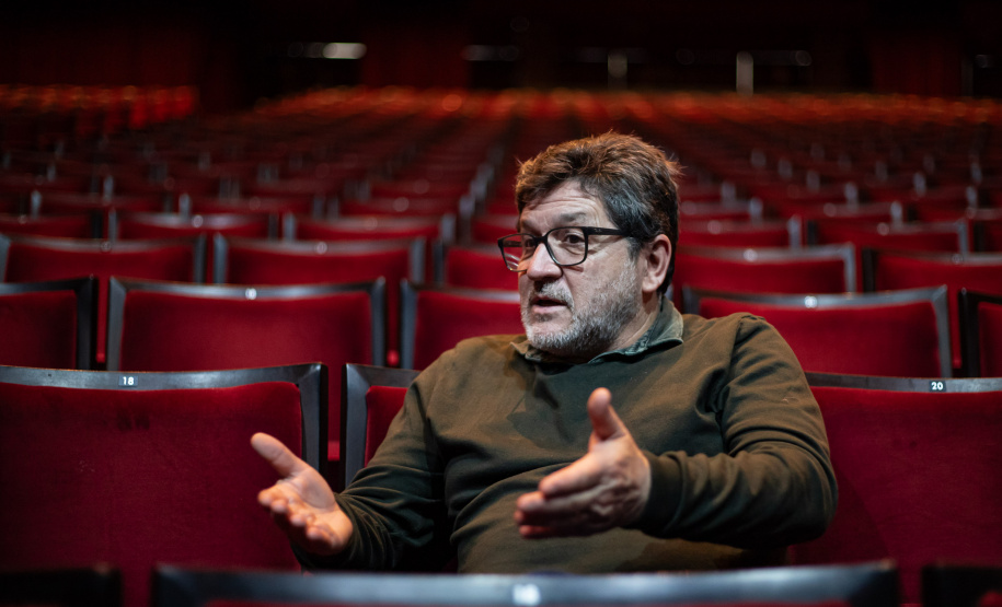 Curitiba, 26 de julho de 2024 - Cleverson Cavalheiro, presidente do Centro Cultural Teatro Guaíra.