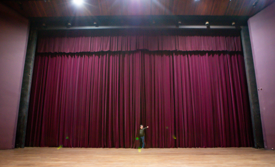 Curitiba, 26 de julho de 2024 - Cleverson Cavalheiro, presidente do Centro Cultural Teatro Guaíra.
