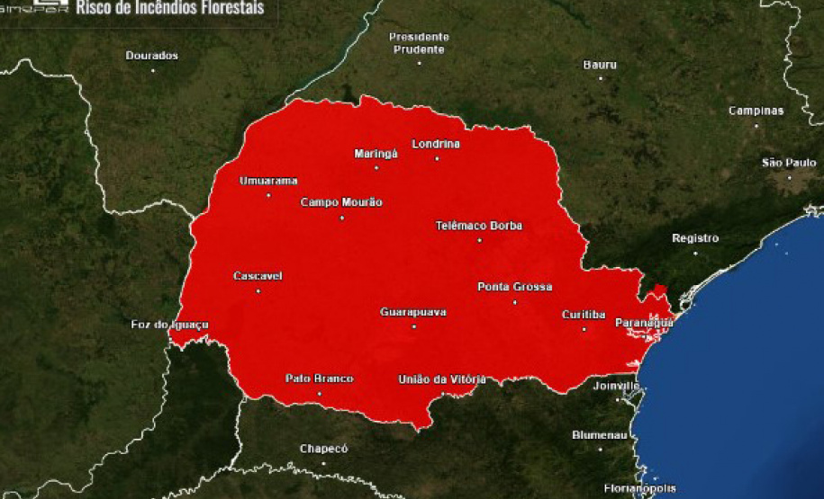 Para tentar amenizar os focos de incêndios ambientais, IAT suspendeu a queima controlada no campo