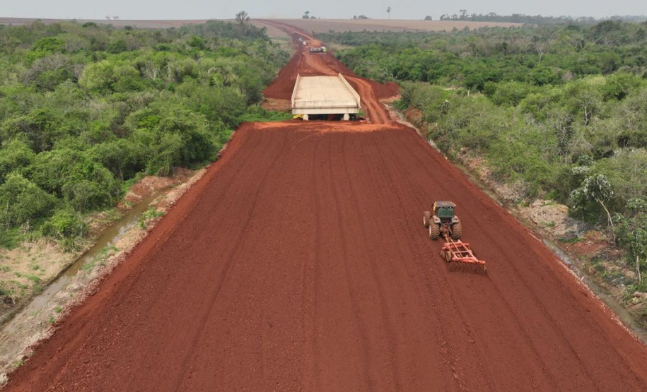 Nova obra do Contorno de Palotina tem alteração de tráfego para construção de viaduto
