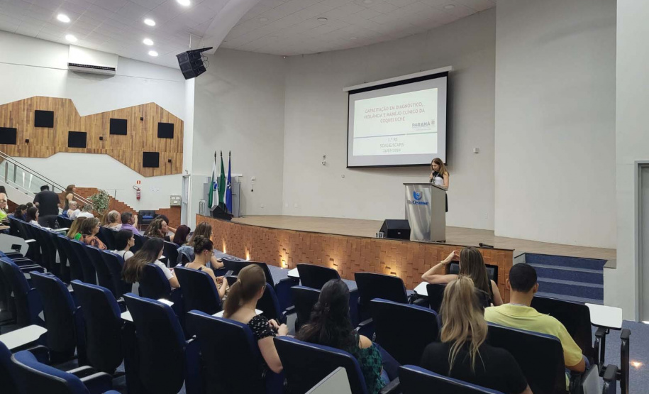 Secretaria da Saúde promove treinamento sobre coqueluche