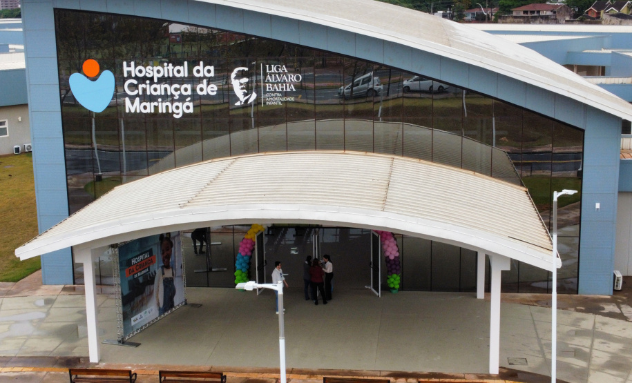 O governador Carlos Massa Ratinho Junior inaugurou nesta segunda-feira (16) o Hospital da Criança Irmã Maria Calista, de Maringá, no Noroeste do Estado.