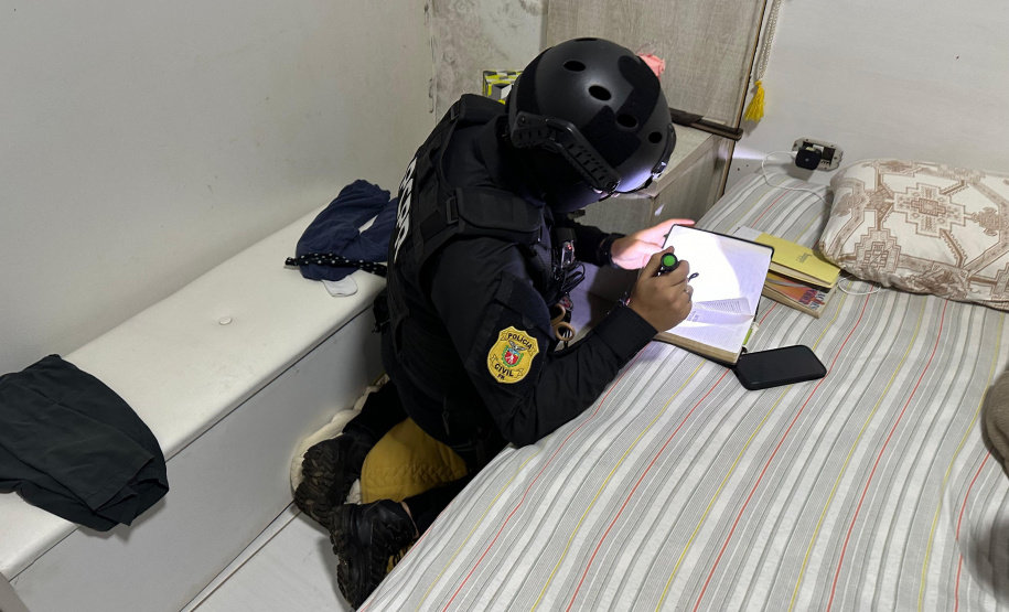 PCPR prende 57 pessoas em três megaoperações simultâneas contra o crime organizado