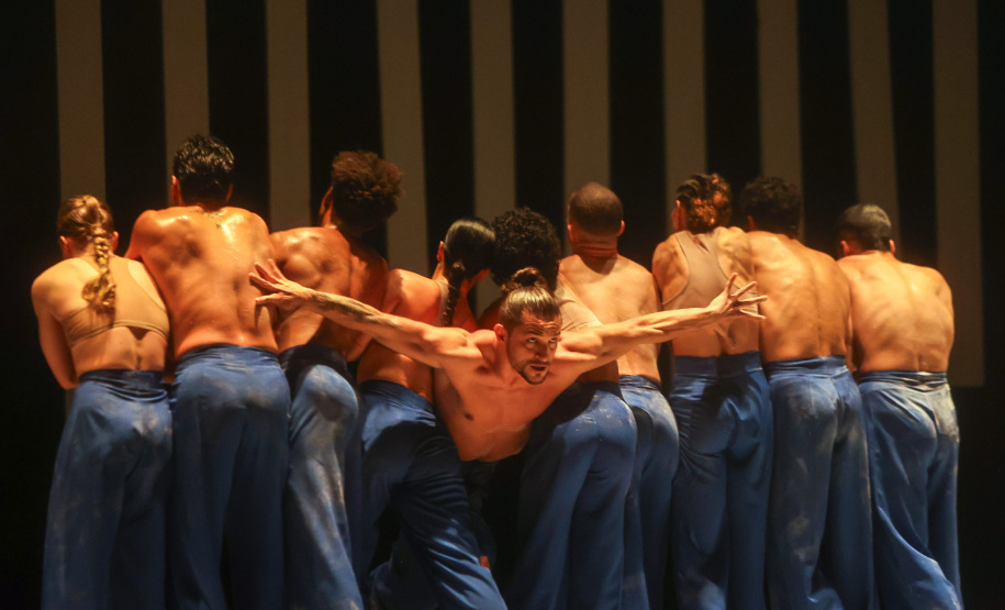 Coreografia Castelo do ballet Teatro Guaira