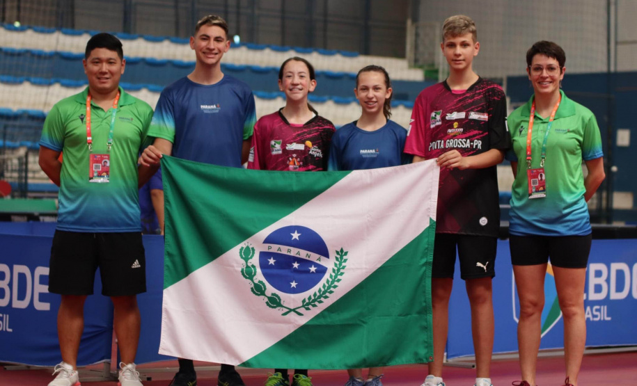 Delegação paranaense participa dos Jogos Escolares Brasileiros em Recife
