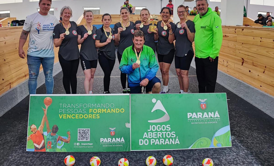 Jogos Abertos do Paraná conhecem os campeões na bocha