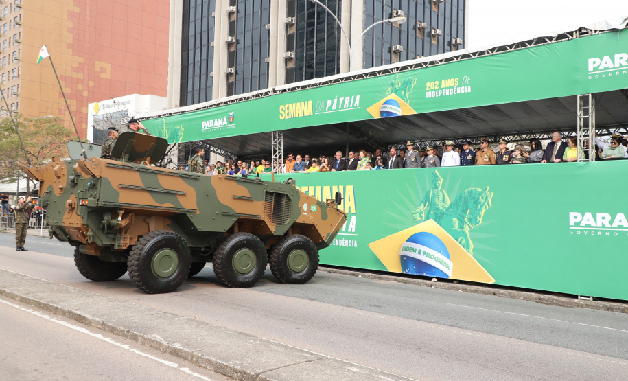 Desfile com milhares de pessoas festeja os 202 anos da Independência do Brasil