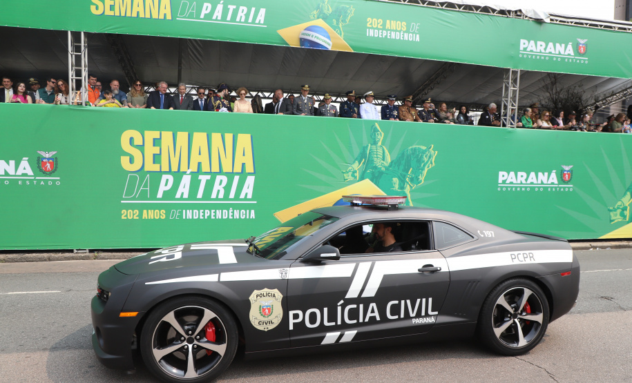 Desfile com milhares de pessoas festeja os 202 anos da Independência do Brasil