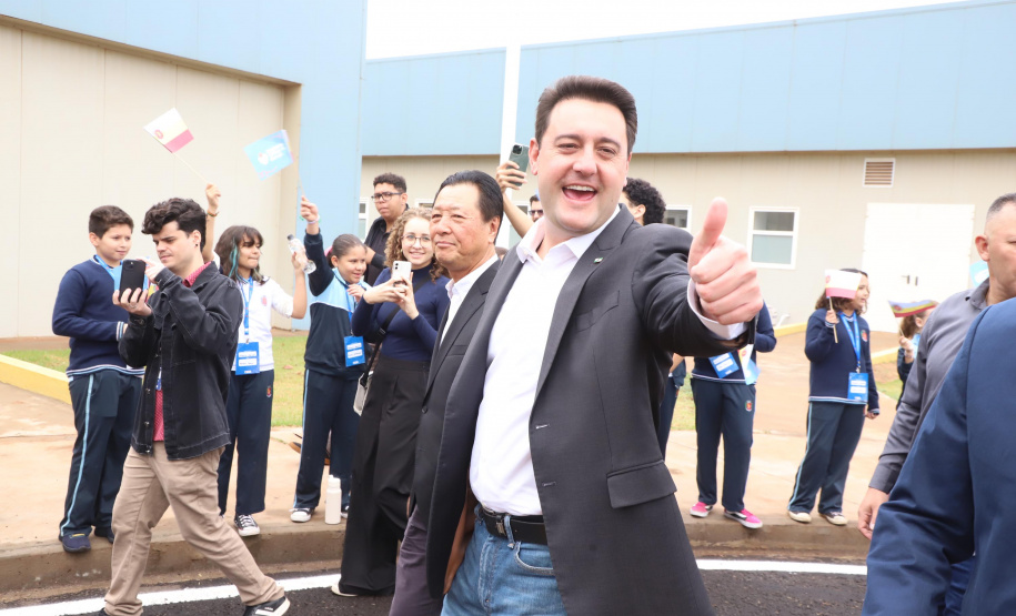 O governador Carlos Massa Ratinho Junior inaugurou nesta segunda-feira (16) o Hospital da Criança Irmã Maria Calista, de Maringá, no Noroeste do Estado.