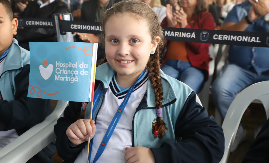 O governador Carlos Massa Ratinho Junior inaugurou nesta segunda-feira (16) o Hospital da Criança Irmã Maria Calista, de Maringá, no Noroeste do Estado.