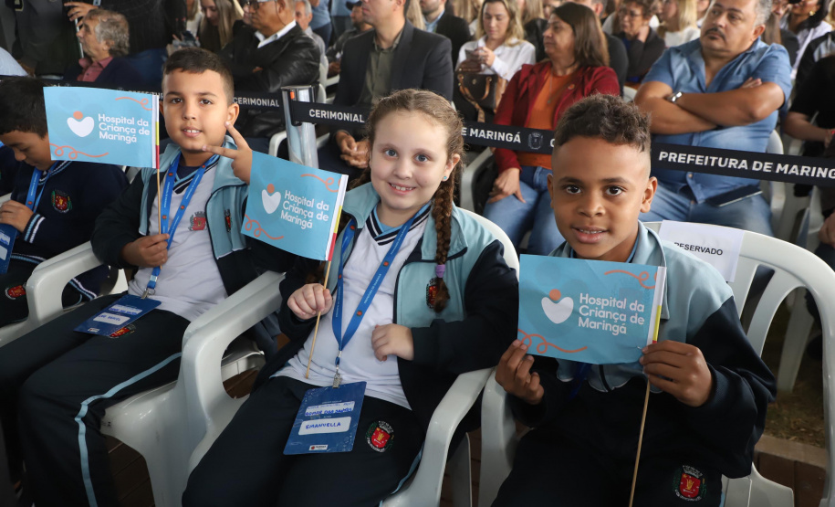 O governador Carlos Massa Ratinho Junior inaugurou nesta segunda-feira (16) o Hospital da Criança Irmã Maria Calista, de Maringá, no Noroeste do Estado.